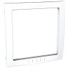 Unica Colors - decorative frame - 2 m - clip-in - white