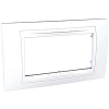 Unica Allegro - cover frame - 4 modules - white