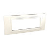 Unica Allegro - cover frame - 6 modules - ivory