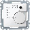 KNX Room temperature control  unit, flush-mounted/PI with 4- gang push-button interface (polar white)