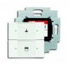 Flush-mounted sensors future® linear Control element, 2gang, Soft Touch White, with integrated bus coupler