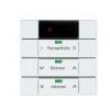 Control element, 3/6gang, with infrared interface, Davos - Husky White
