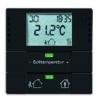 Room Thermostat with Label Field, FM, (black)